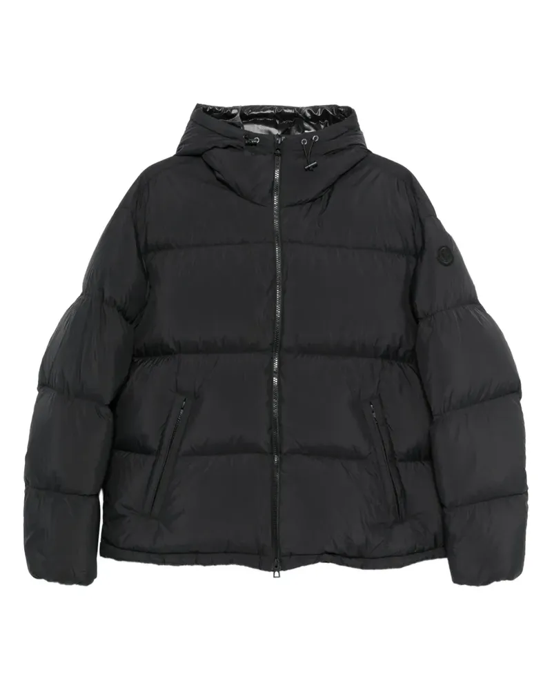 Moncler Meriera hooded zip-up puffer jacket - Schwarz Schwarz
