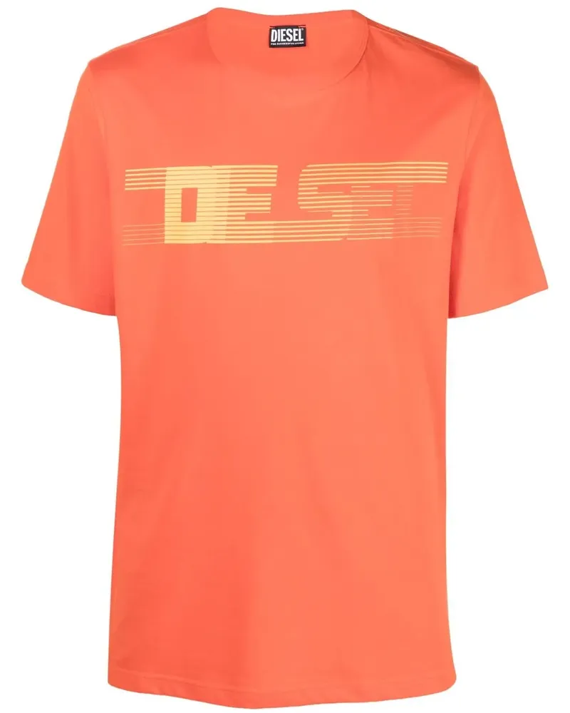 Diesel T-Just-E19 T-Shirt - Orange Orange