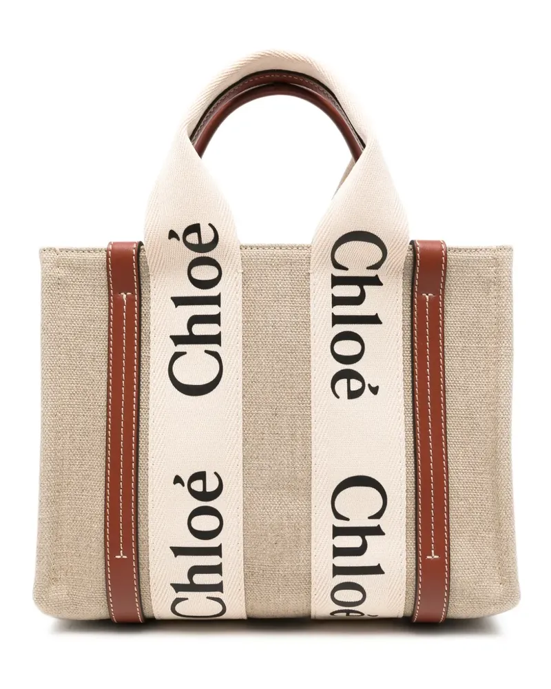 Chloé Kleiner Woody Shopper - Nude Nude