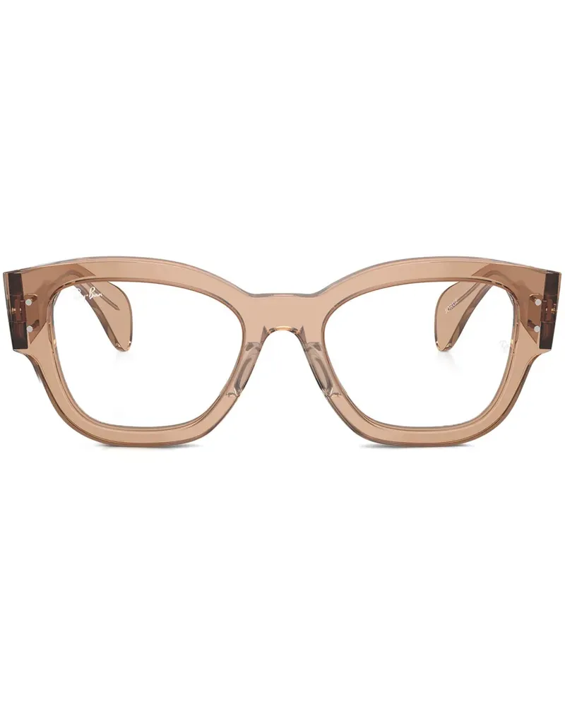 Ray Ban Jorge Brille mit eckigem Gestell - Braun Braun