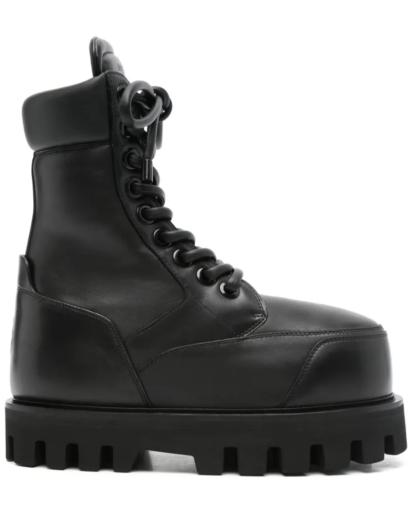 Alexander McQueen Parachute Stiefeletten - Schwarz Schwarz