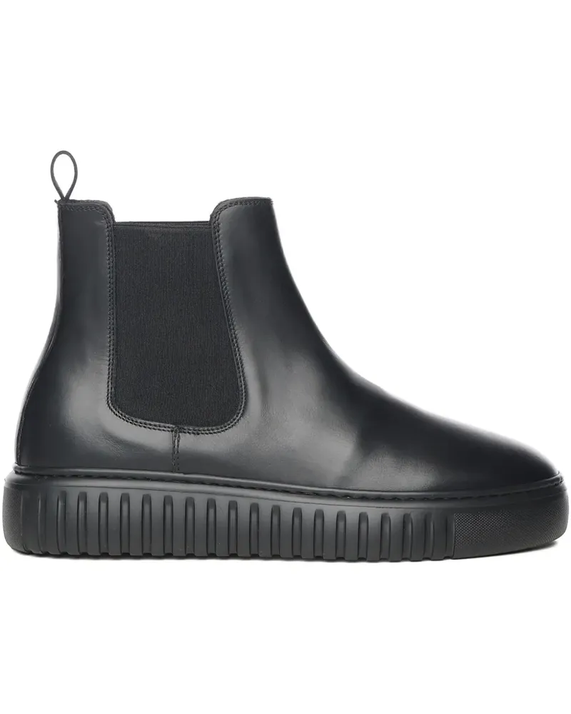 Giuliano Galiano Metis leather ankle boots - Schwarz Schwarz