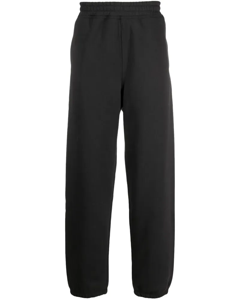 Stüssy Tapered-Jogginghose mit Logo-Stickerei - Schwarz Schwarz