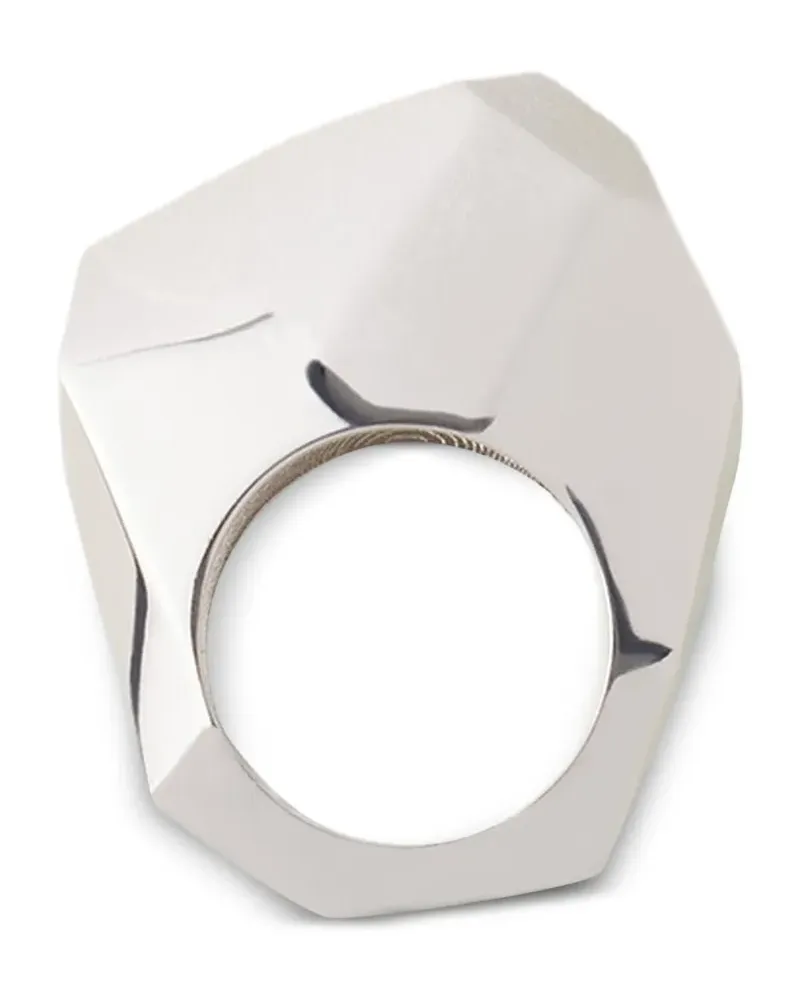 Lanvin Geometrischer Ring - Silber Silber