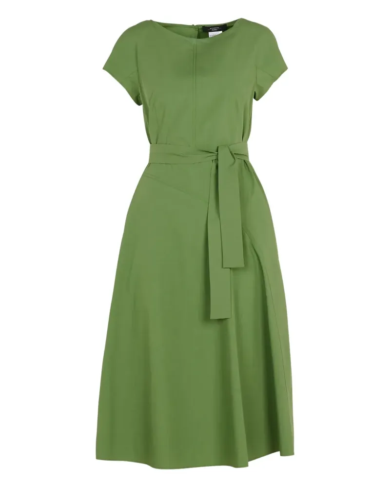 Max Mara Magma Midikleid - Grün Grün