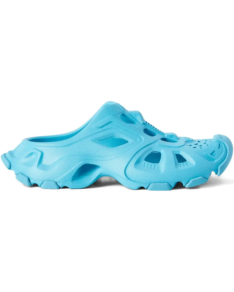 Balenciaga HD Mules mit Cut-Outs - Blau Blau