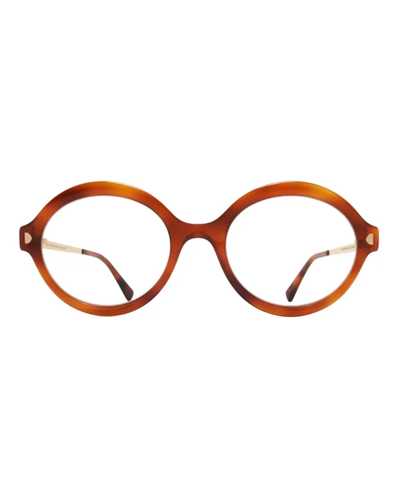 Mykita Noomi round frame glasses - Braun Braun
