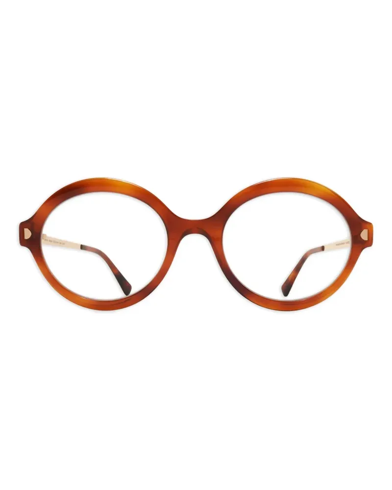 Mykita Noomi Brille mit rundem Gestell - Braun Braun