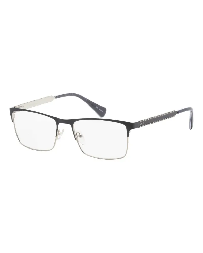 John Varvatos Brille mit eckigem Gestell - Schwarz Schwarz