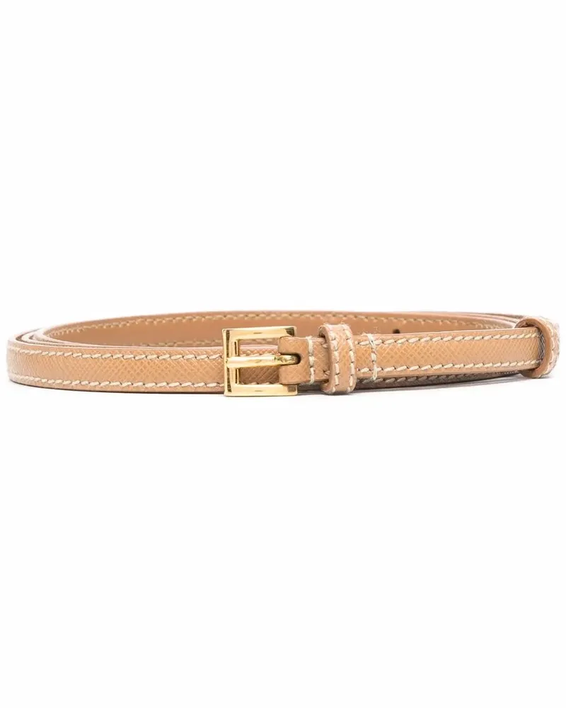 Prada Bestickter Gürtel - Nude Nude