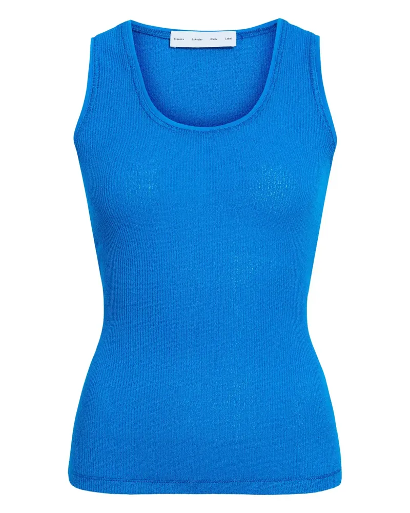 Proenza Schouler Jessa Tanktop - Blau Blau