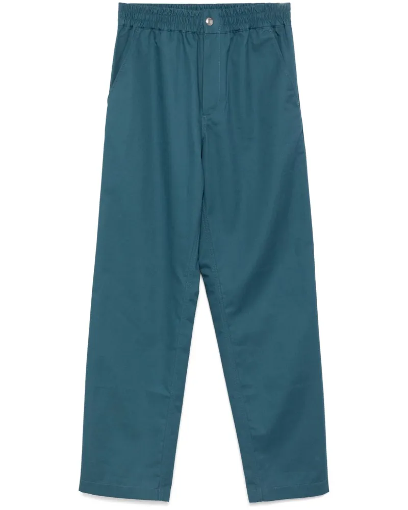 Kitsuné Casual Hose - Blau Blau