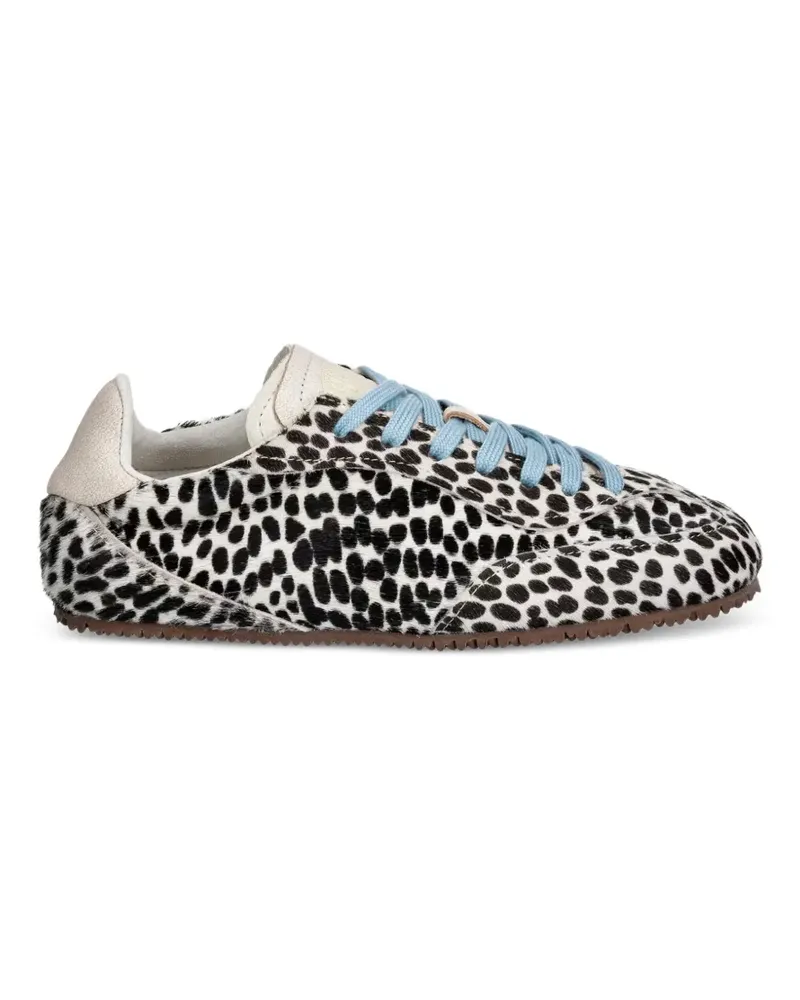 Axel Arigato Daze Runner Sneakers mit Leoparden-Print - Schwarz Schwarz