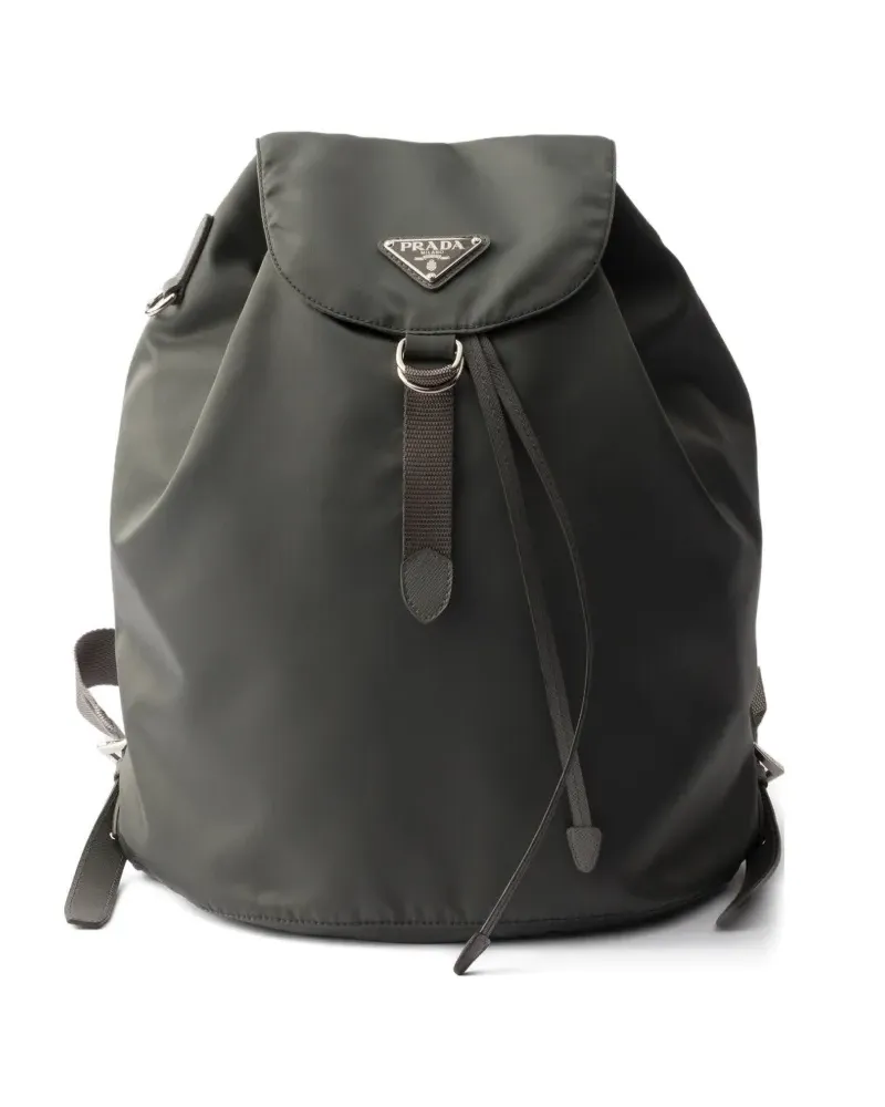 Prada small Re-Nylon backpack - Grau Grau