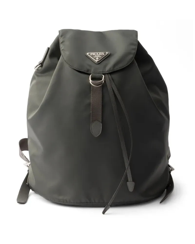 Prada small Re-Nylon backpack - Grau Grau