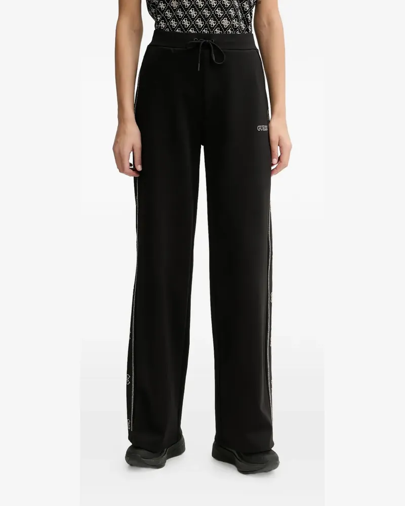 Guess Jogginghose mit Logo-Detail - Schwarz Schwarz