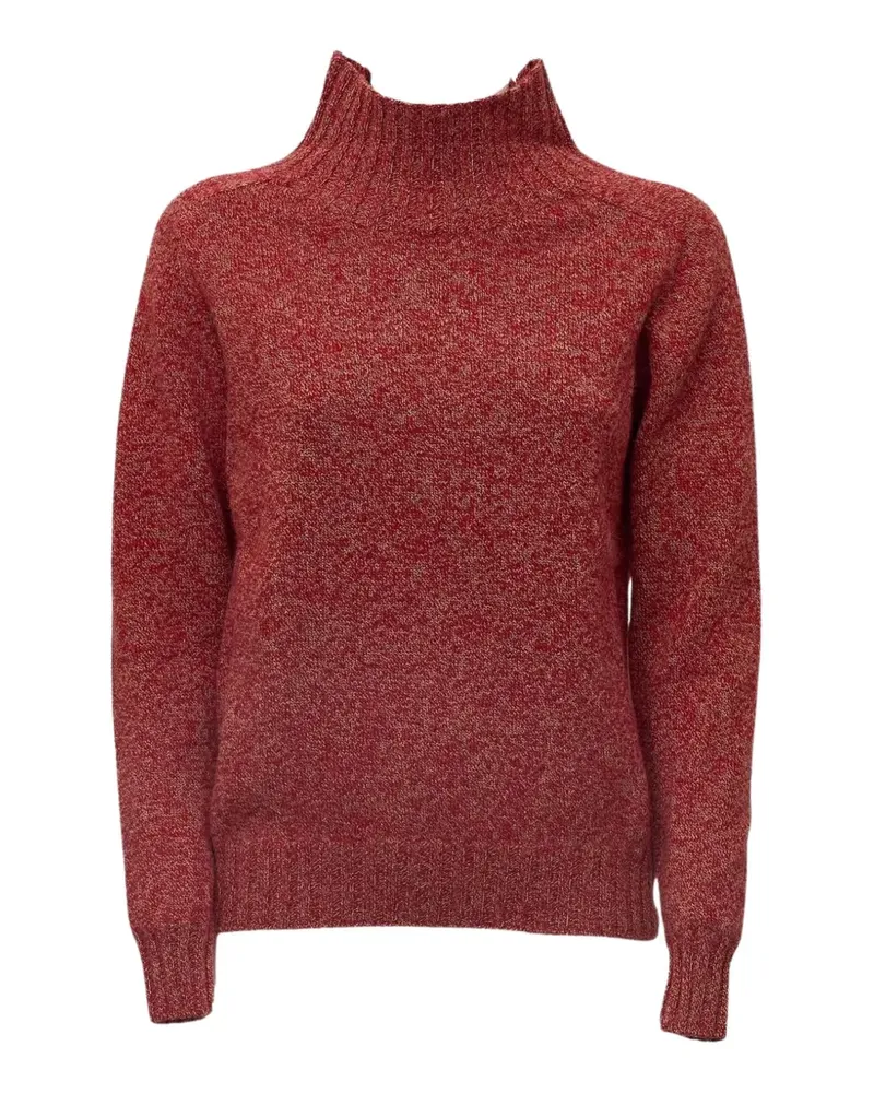 Zanone DV Mart Pullover mit Stehkragen - Rot Rot
