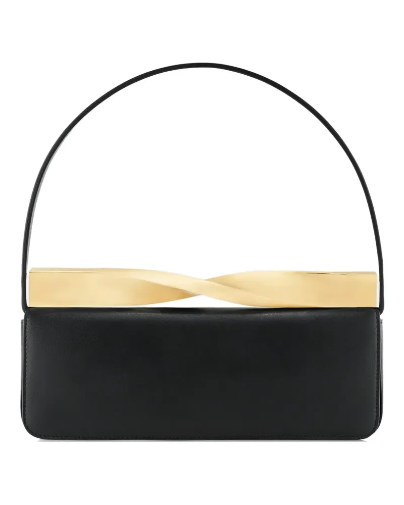 Aquazzura leather shoulder bag - Schwarz Schwarz
