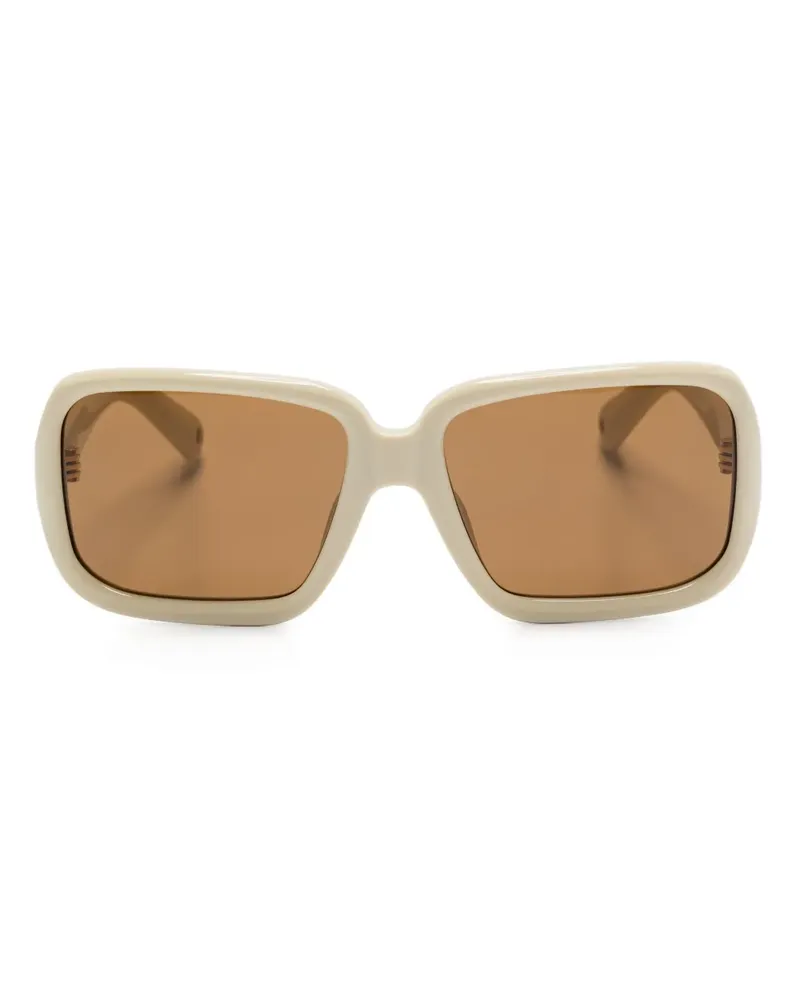 Jacquemus Cabana Sonnenbrille - Nude Nude