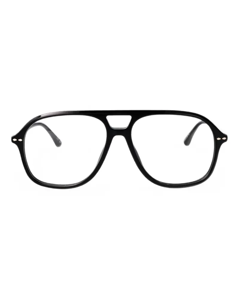 Isabel Marant pilot-frame glasses - Schwarz Schwarz
