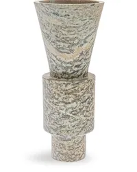 Gardeco Totem 6 Vase aus Stein Nude