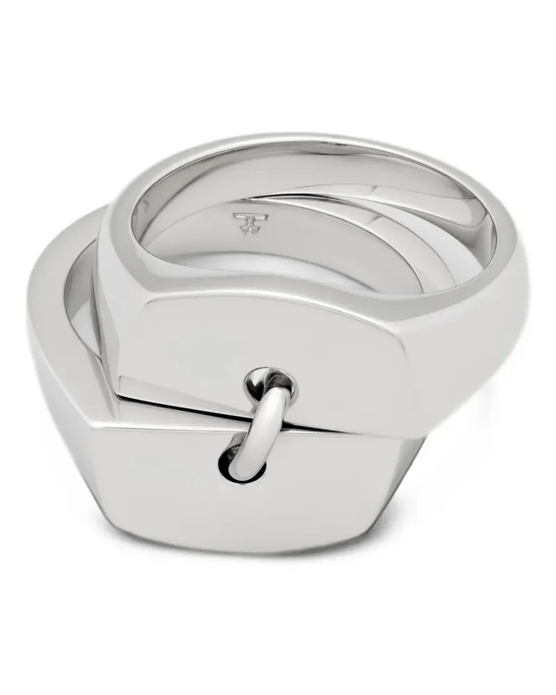 Tom Wood Juci signet rings - Silber Silber