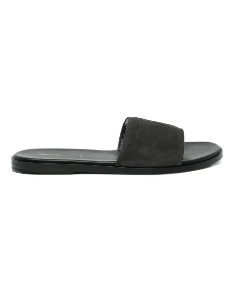 Tom Ford Sandalen aus Wildleder - Grau Grau