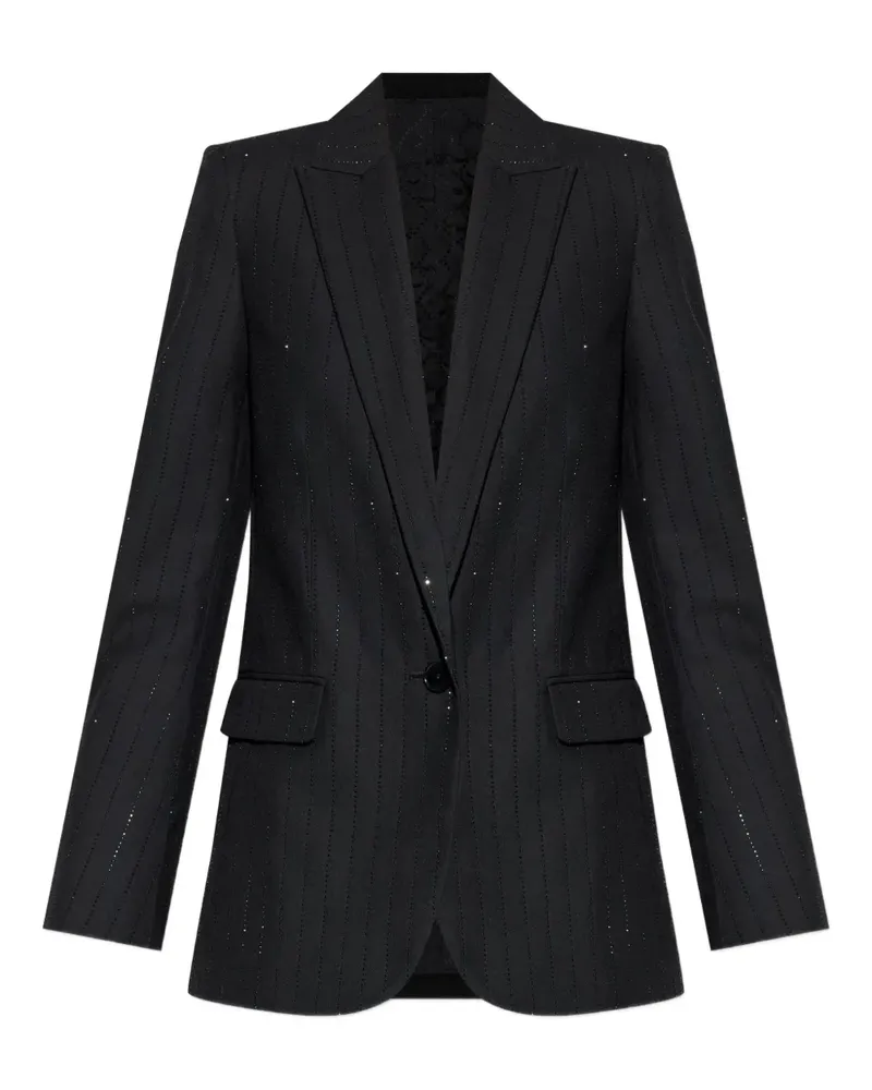 Zadig & Voltaire Valse pinstripe blazer - Schwarz Schwarz