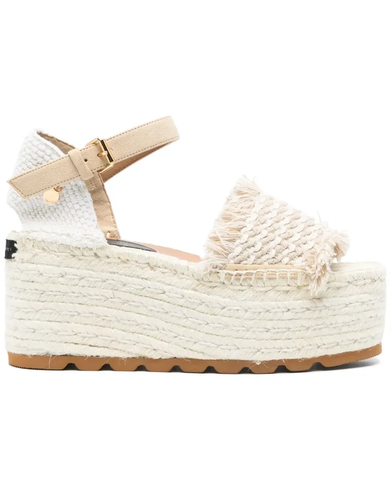 Stella McCartney Gaia Espadrilles 80mm - Nude Nude