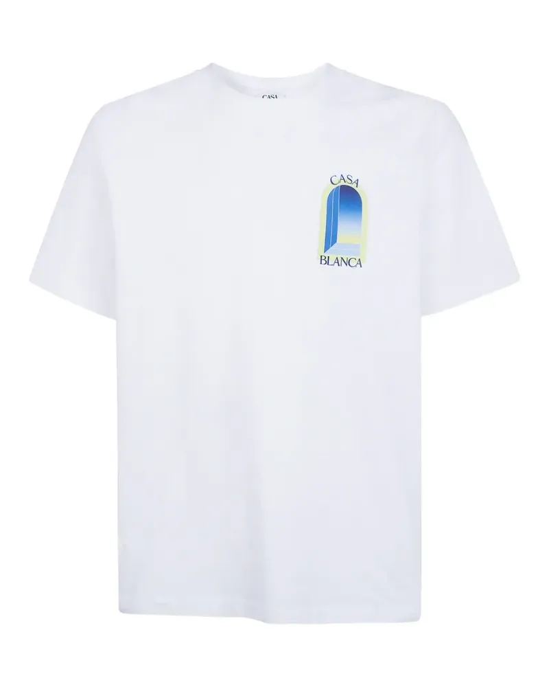 Casablanca Paris graphic-print T-shirt - Weiß Weiß