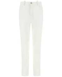 Ann Demeulemeester Lou Skinny-Jeans Weiß