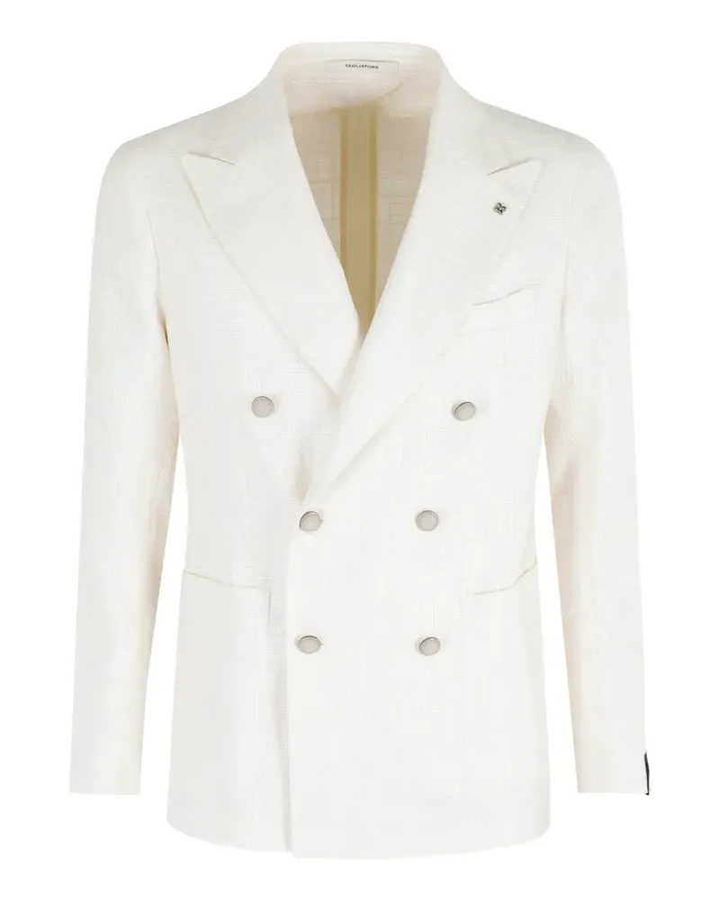 Tagliatore double-breasted blazer - Nude Nude
