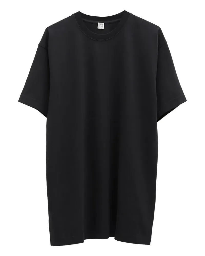 Totême Klassisches T-Shirt - Schwarz Schwarz