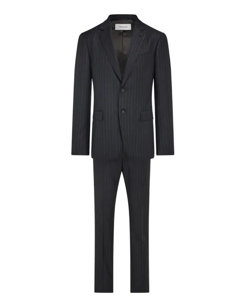 Ferragamo Anzug mit Nadelstreifen - Grau Grau