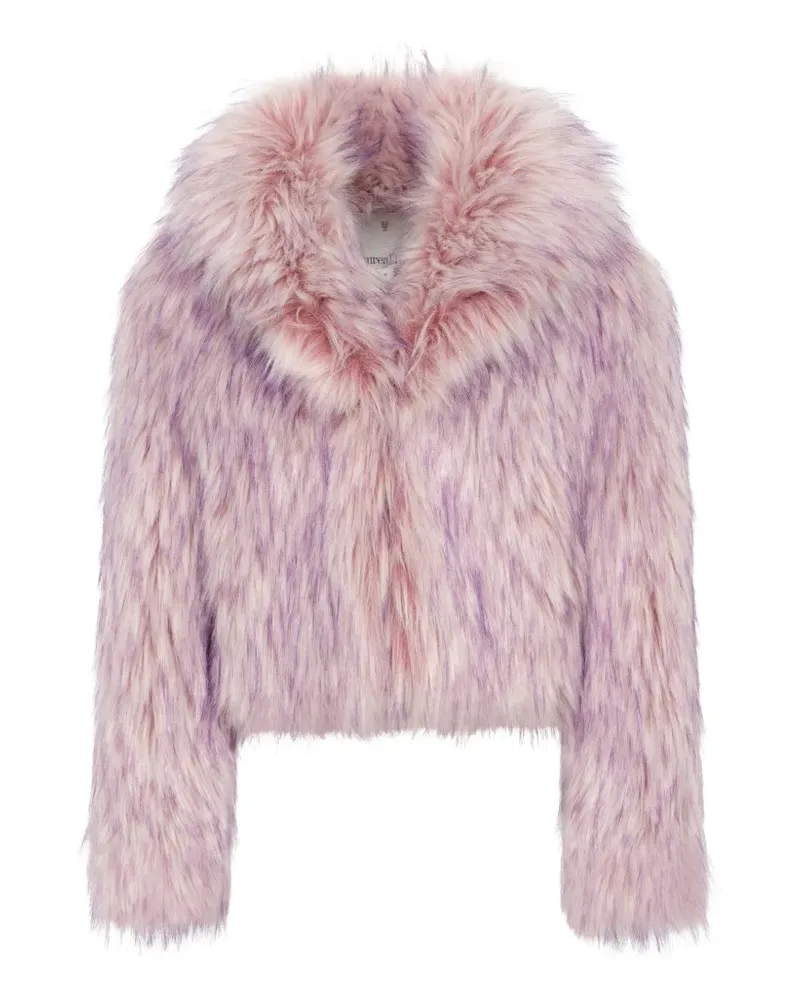 UNREAL FUR Harmony Jacke aus Faux Fur - Rosa Rosa