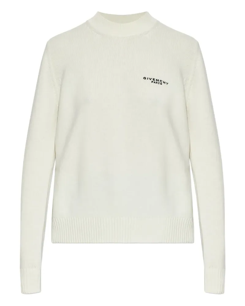 Givenchy Pullover mit Logo - Weiß Weiß