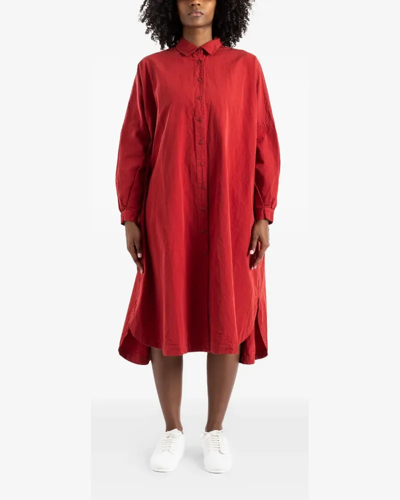 Casey Casey Yuri midi shirt dress - Rot Rot