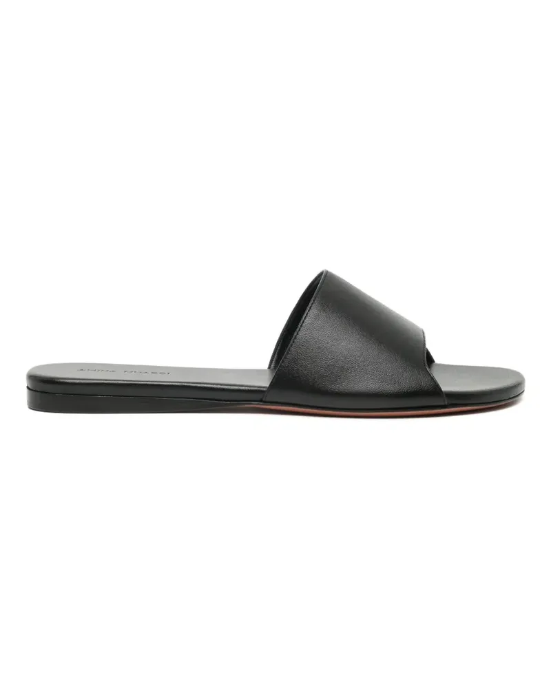 Amina Muaddi Bianca sandals - Schwarz Schwarz