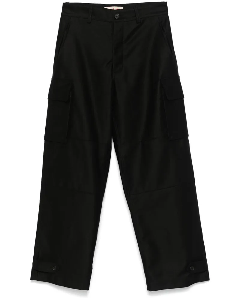 Marni Klassische Cargohose - Schwarz Schwarz