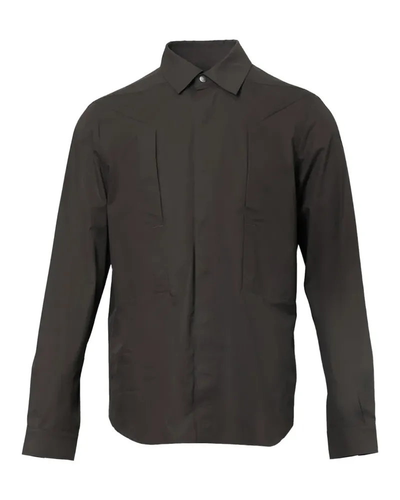 Rick Owens Fogpocket Hemd - Grau Grau