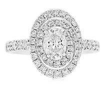 HYT Jewelry Ring mit Diamanten Silber