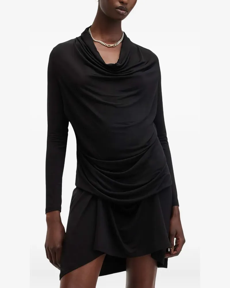 AllSaints Amei dress - Schwarz Schwarz