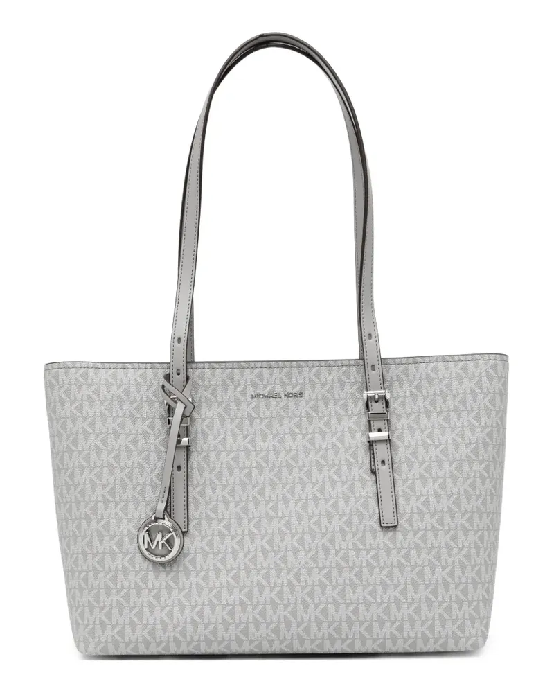 Michael Kors Shopper mit Logo-Anhänger - Grau Grau