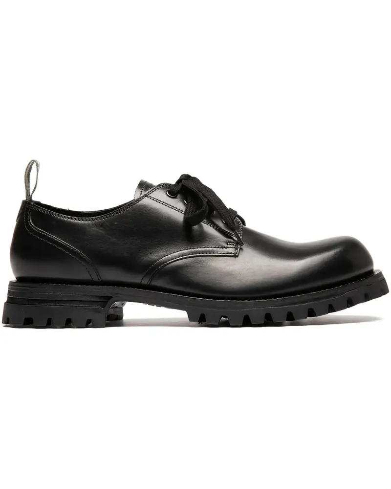 Officine Creative Italia Rushden Derby-Schuhe - Schwarz Schwarz