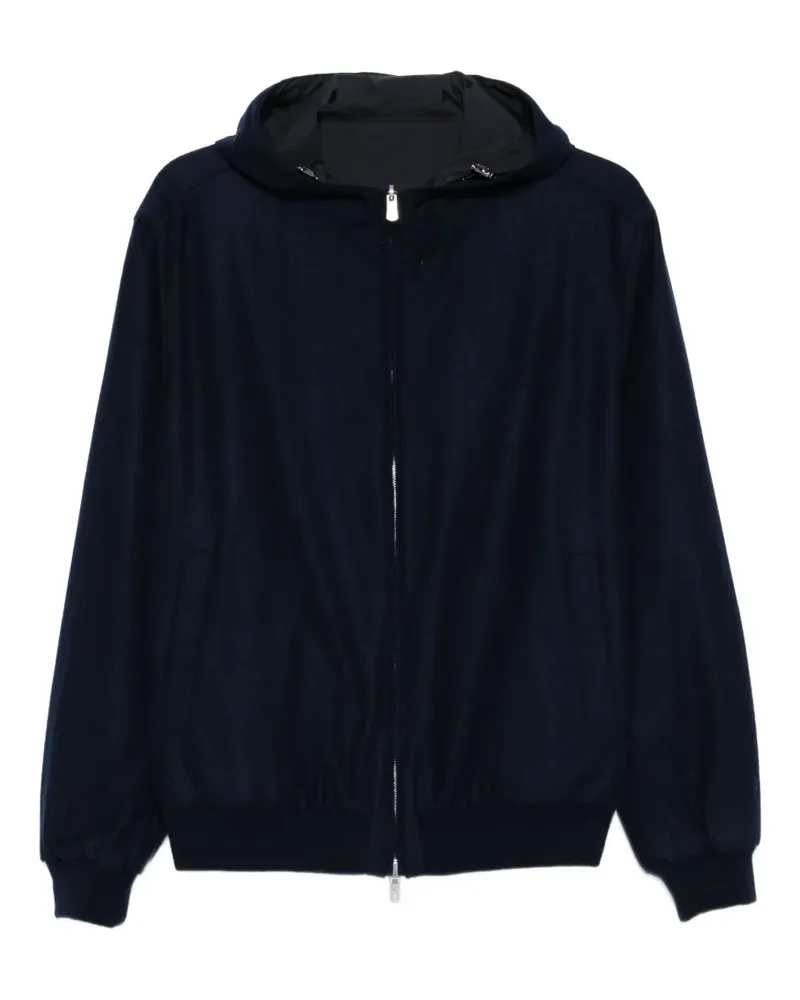 Fedeli Kapuzenjacke mit Reißverschluss - Blau Blau