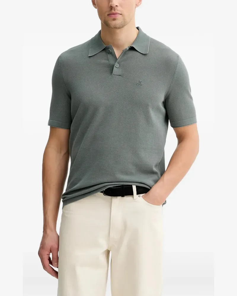 Marc O'Polo logo-motif polo shirt - Grün Grün