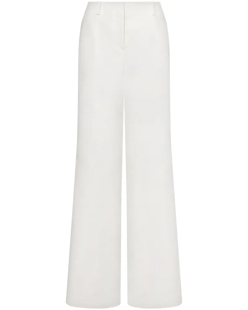 Alberta Ferretti Palazzohose mit Reißverschluss - Nude Nude