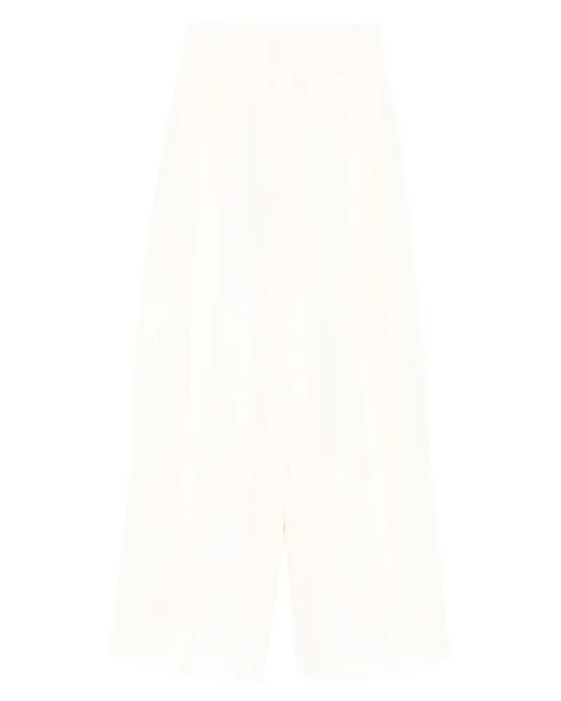 Jil Sander Hose mit verdecktem Verschluss - Nude Nude