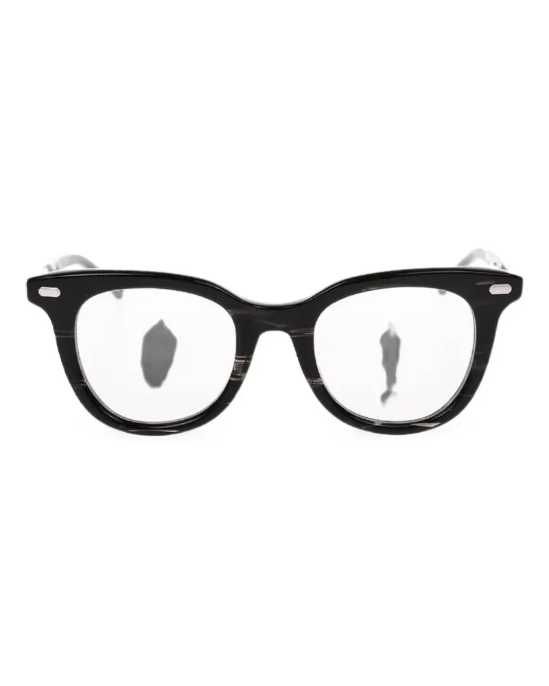 OAMC Wayfarer square-frame glasses - Schwarz Schwarz