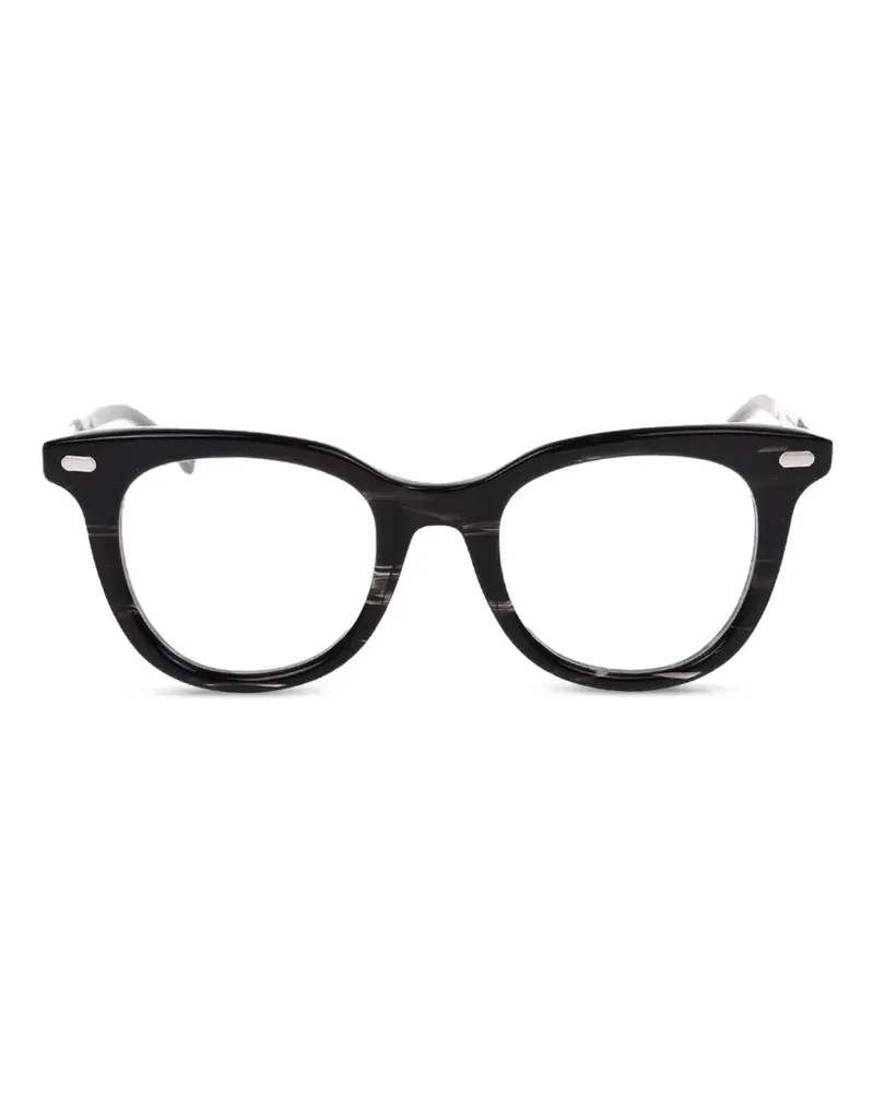 OAMC Wayfarer square-frame glasses - Schwarz Schwarz